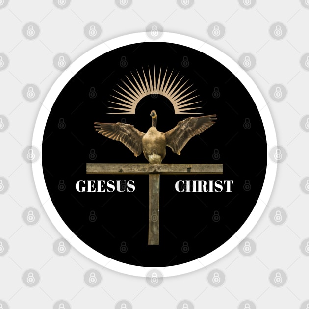 Geesus Christ Magnet by Low Life Shirts